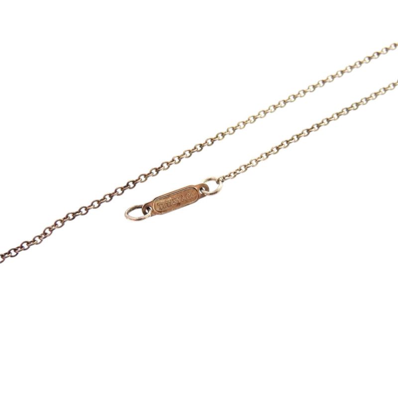 Tiffany & Co Pinching Heart 925 Silver Necklace 1858 Tiffany & Co