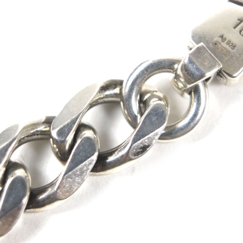 Gucci 728264 GG Bee Engraved Bracelet Engraved Ag925 Chain