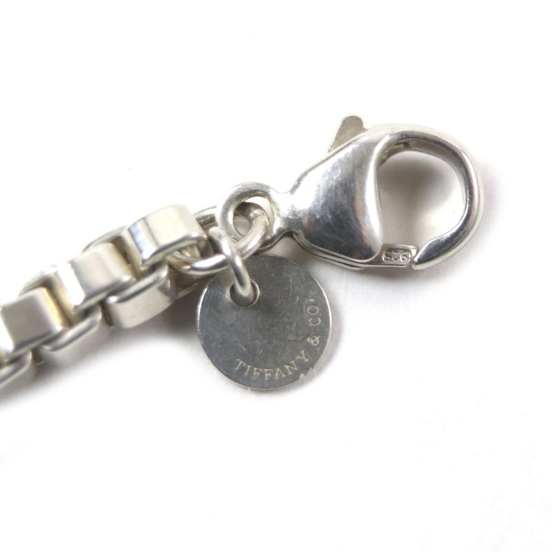 Tiffany & Co Venetian Chain Bracelet 925 Silver Weight 15.6g Men's Women's