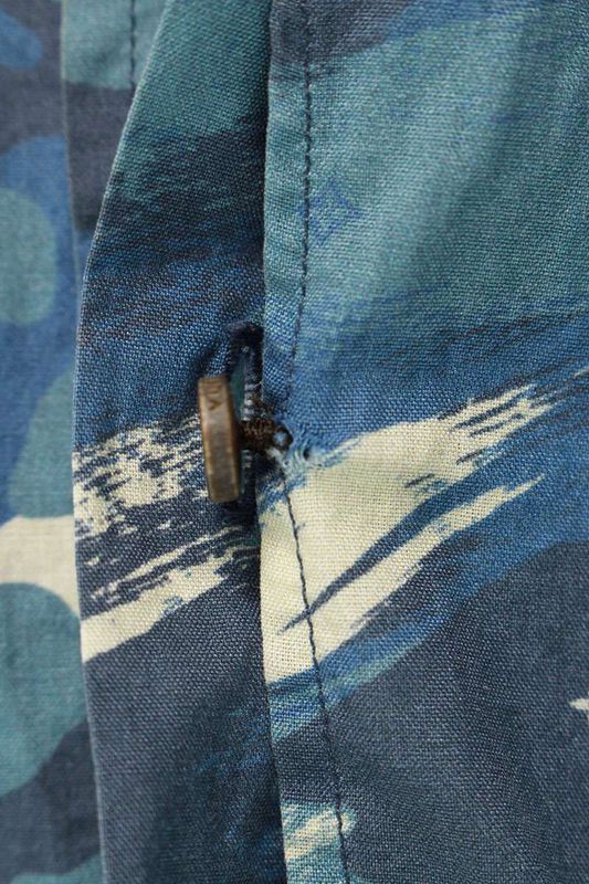 Louis Vuitton 16SS Rm161 AX3 H9s56w Camouflage Long Sleeve Shirt Men's L
