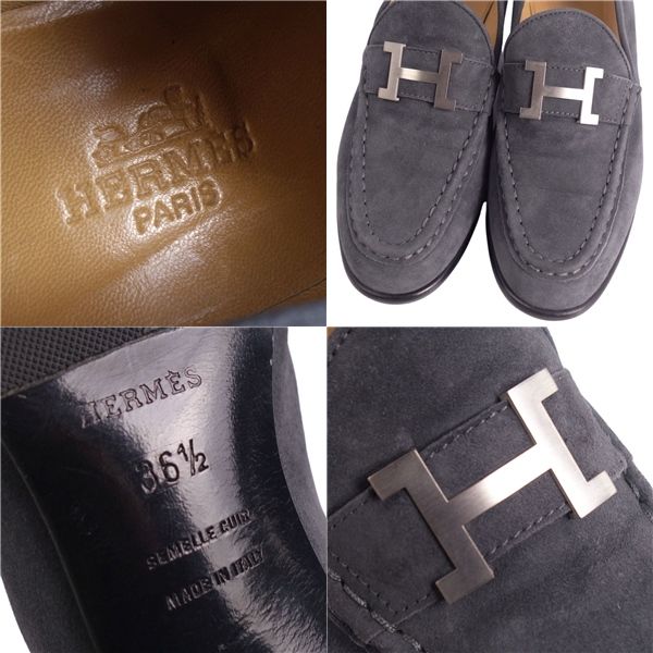 Hermes Loafer Moccasin H Logo Constance Swe