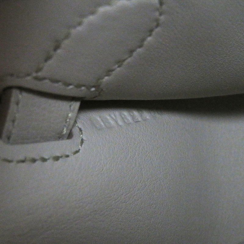 Hermes Gipsyère Mini Beton Evercolor Gold Hardware Handbag Engraved B With Box