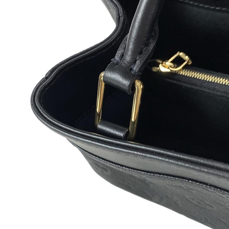 Louis Vuitton Monogram Empreinte Avenue PM M25577 Noir Black Leather Tote Bag