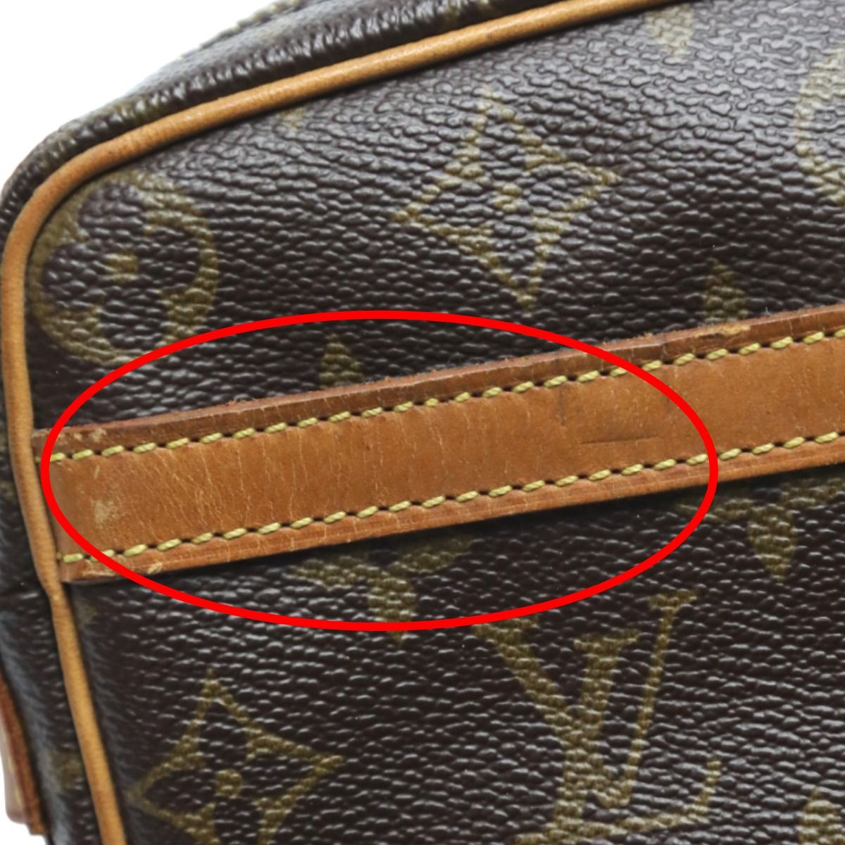 Louis Vuitton Monogram Shoulder Bag Genefeuille
