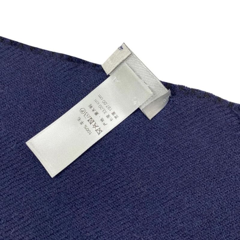 Christian Dior Scarf 11e0008a0473 Logo Wool