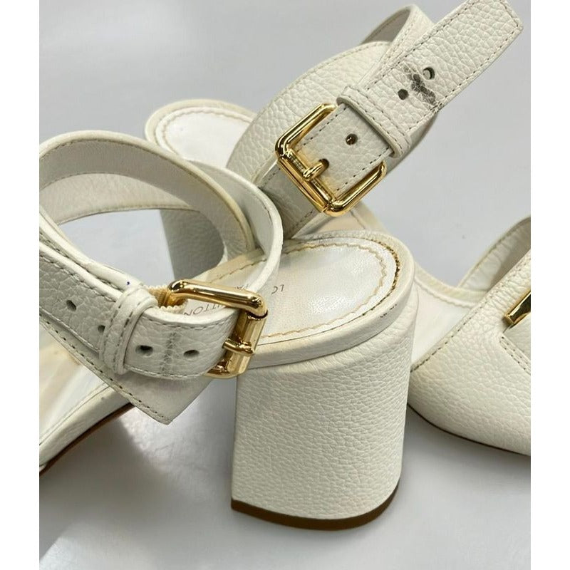 Louis Vuitton Lock It Line Sandals Size 36 — view 10