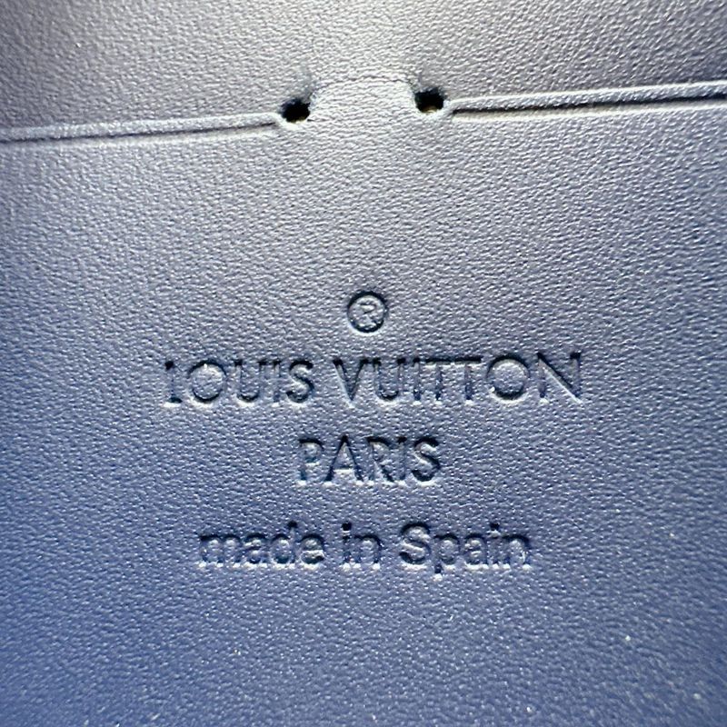 Louis Vuitton M90018 Monogram Vernis Long Wallet Ikat Flower Long Wallet Louis