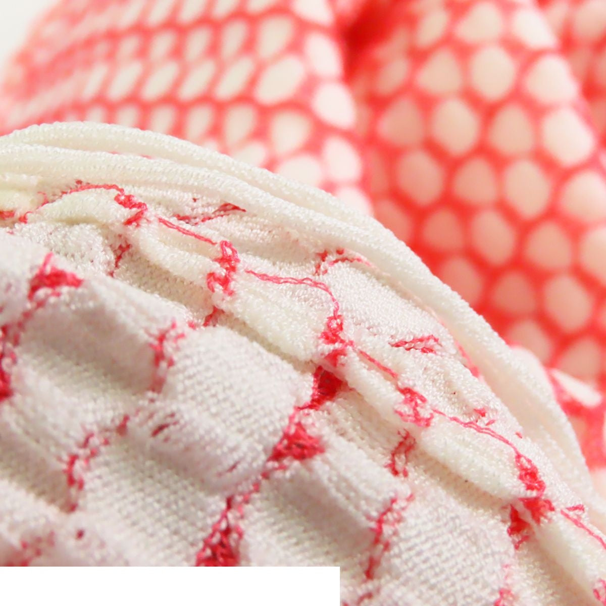 Chanel Sleeveless Knit Dress Pink White Rayon Polyester Nylon 42 — view 8
