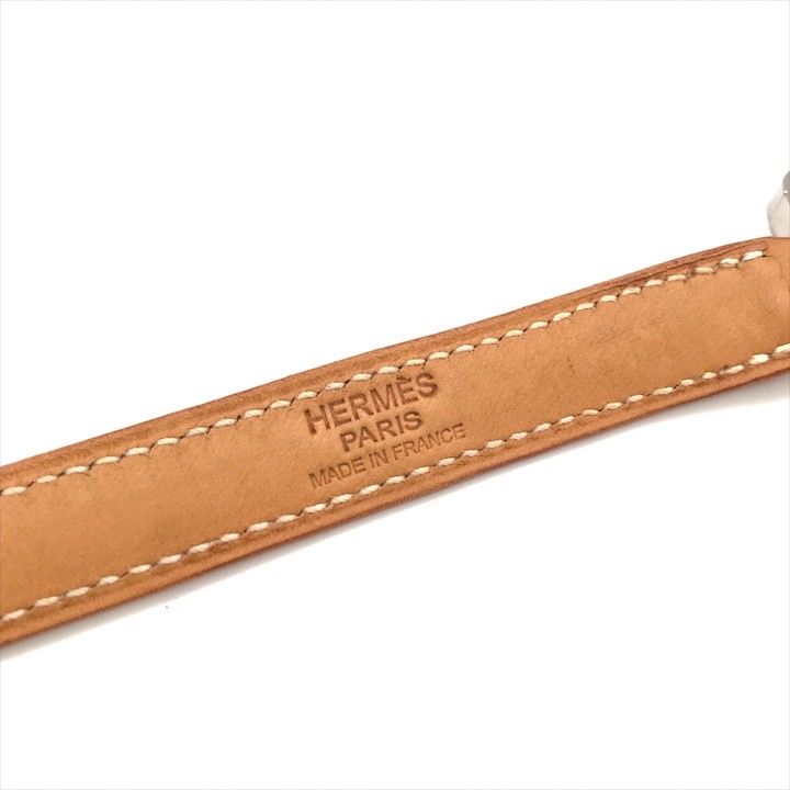 Hermes Kelly Bolide Silver Leather Shoulder Strap Bag Beige