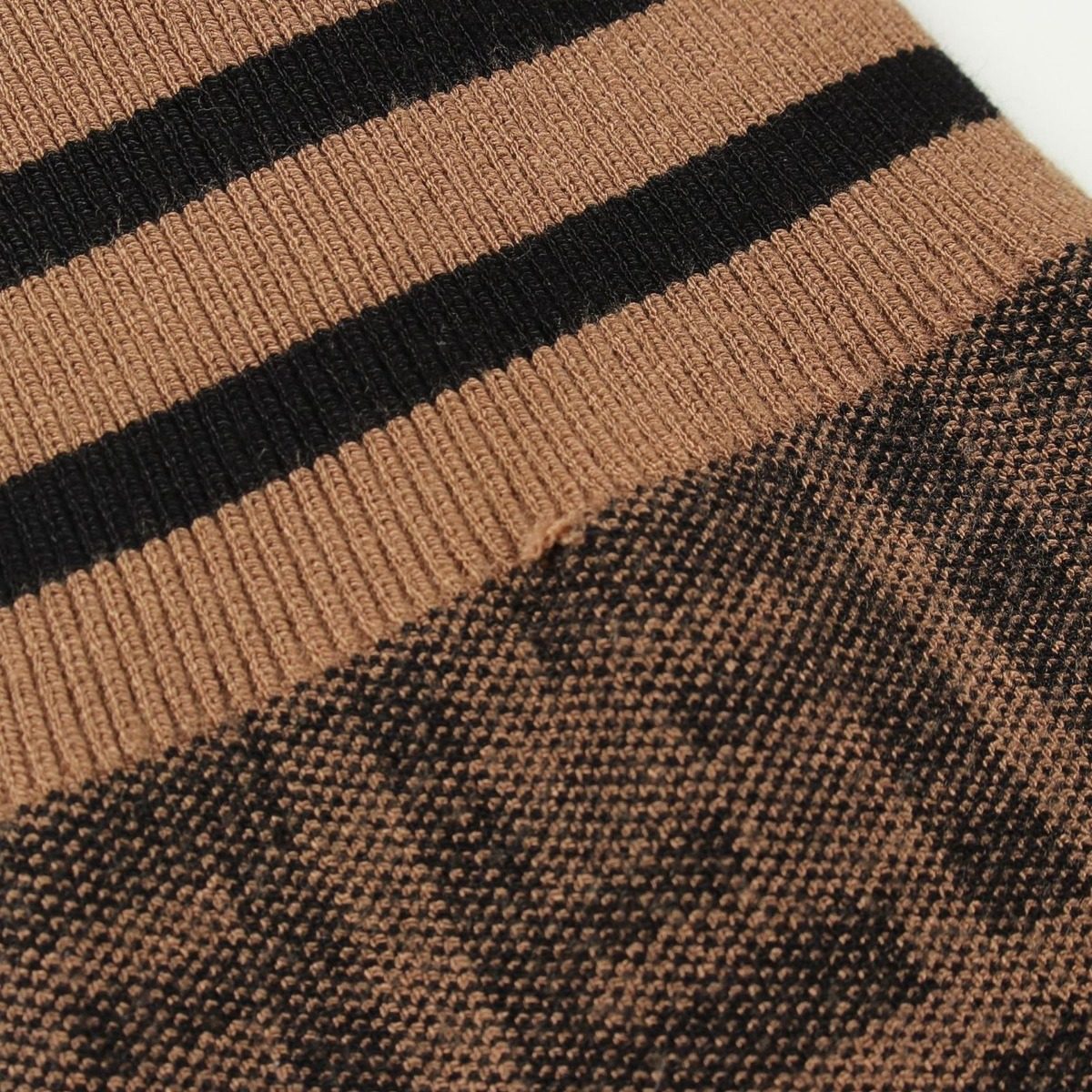 Fendi Knit Zucca Crew Neck Long Sleeve Rayon Sweater — view 6