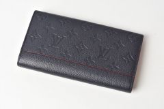 Louis Vuitton Wallet M62125 Monogram Empreinte Portefeuille Sarah Marline Rouge