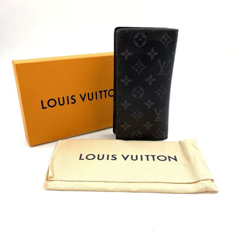 Louis Vuitton Portefeuille Blazer Monogram Eclipse Monogram Eclipse PVC Black