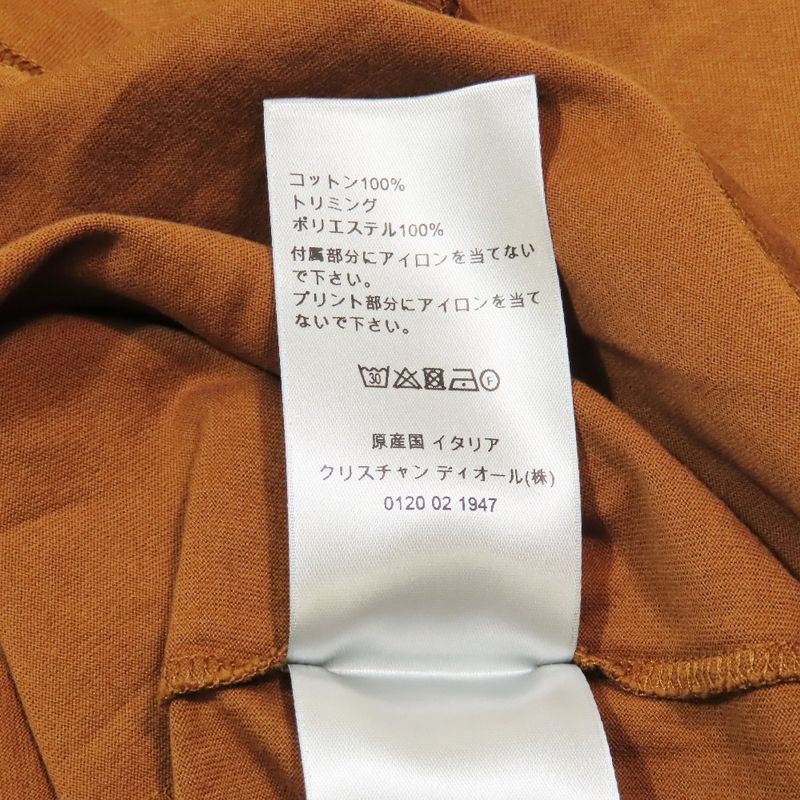 Unused 22AW DIOR X Travis Scott Travis Scott Cactus JACK Cactus JACK T-shirt