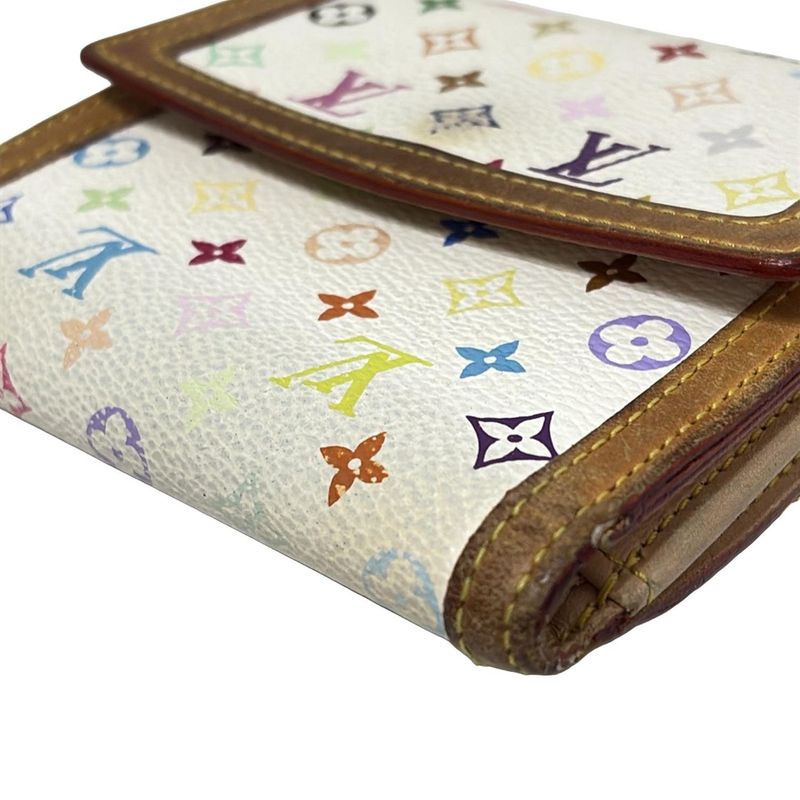 Louis Vuitton W Hook Wallet Monogram Multicolor Porte Monnivier Carte Cles Di