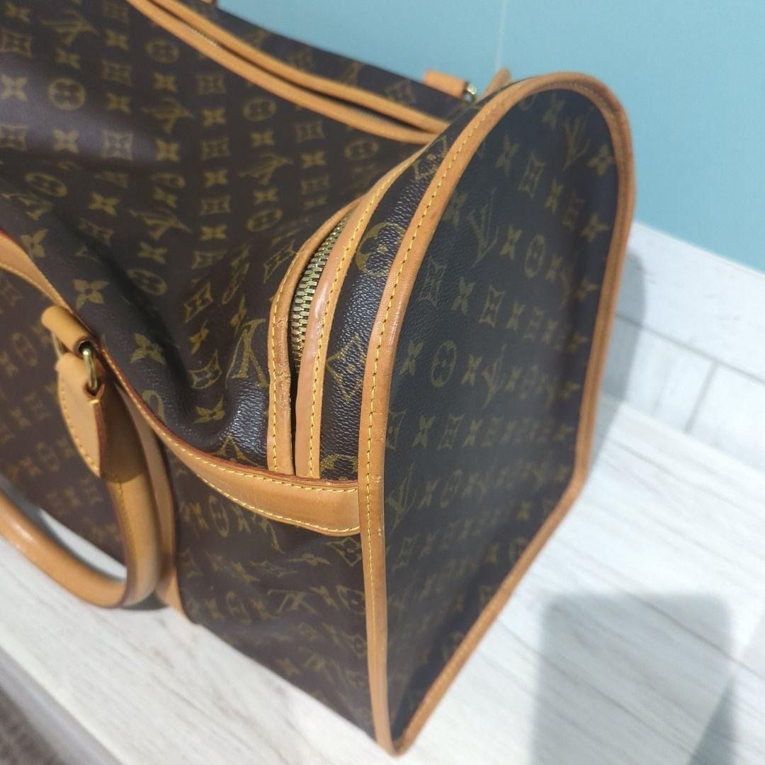Louis Vuitton Sac Chien 50 Dog Carrier Monogram Pet Carrier Travel Bag
