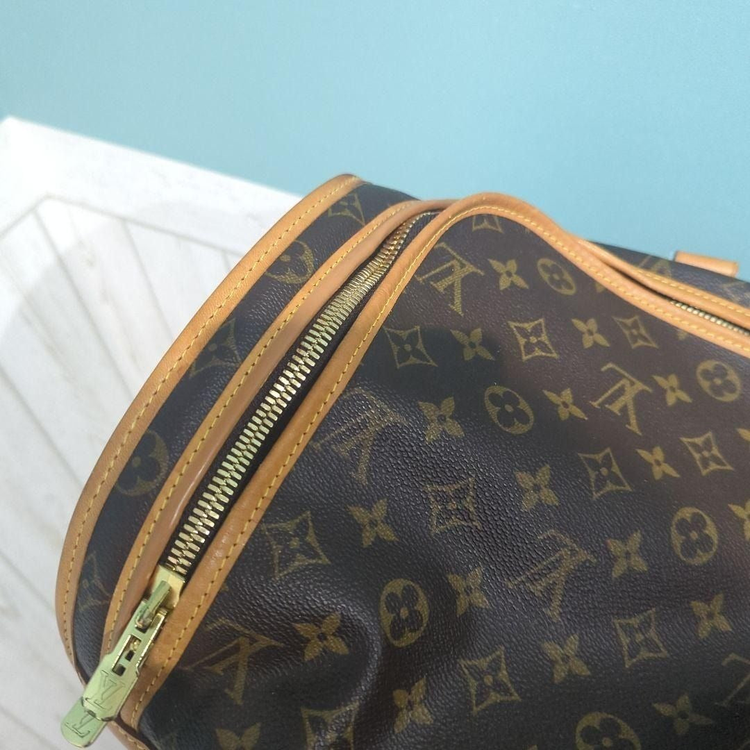 Louis Vuitton Sac Chien 50 Dog Carrier Monogram Pet Carrier Travel Bag