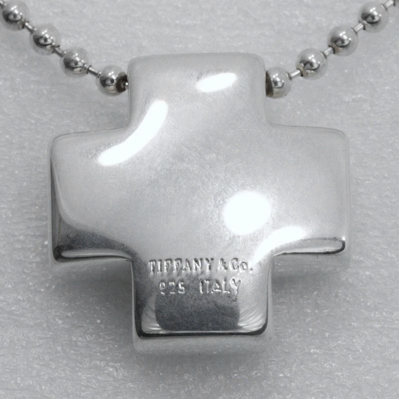 Tiffany & Co Roman Cross Silver 925 Ladies 13.7g Necklace