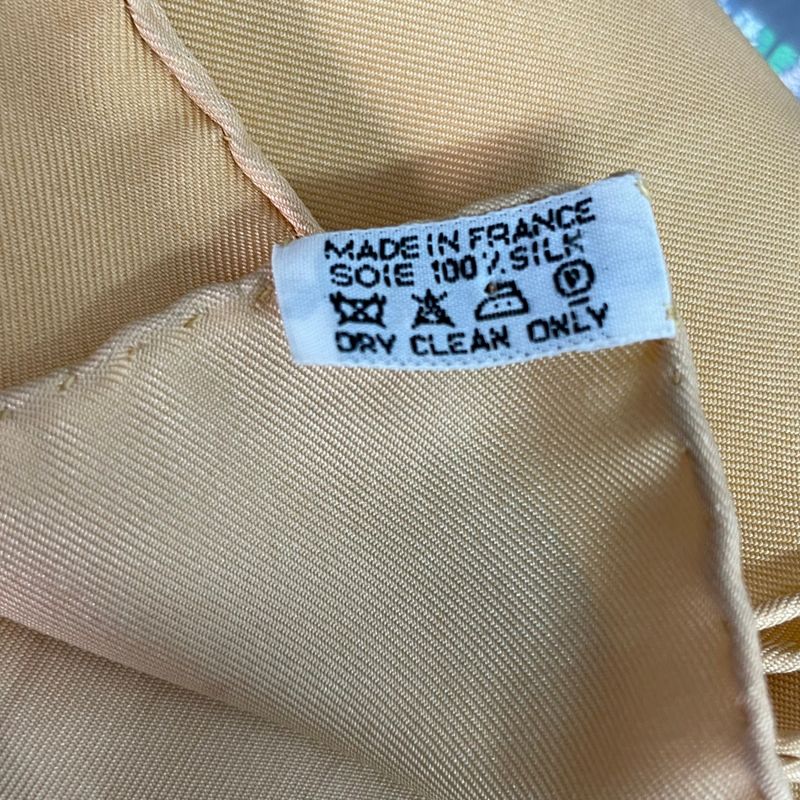 Hermes Carre 90 L'arbre De Soie Silk Tree Mulberry Tree And Silkworms 100% Silk