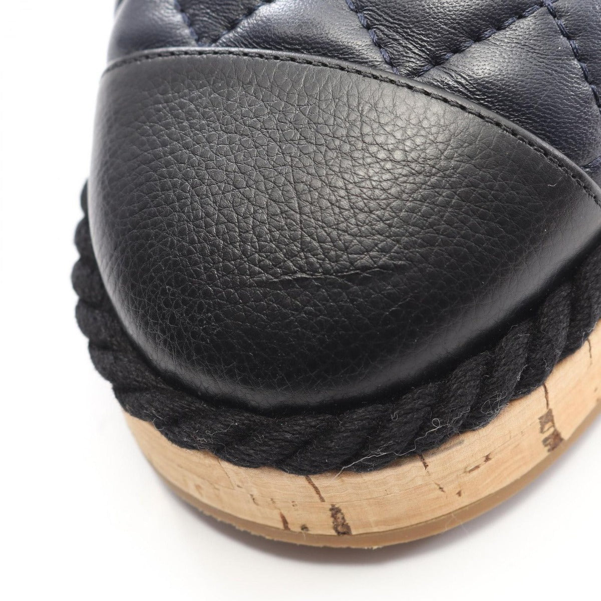 Chanel Sandals Quilted Leather — view 11