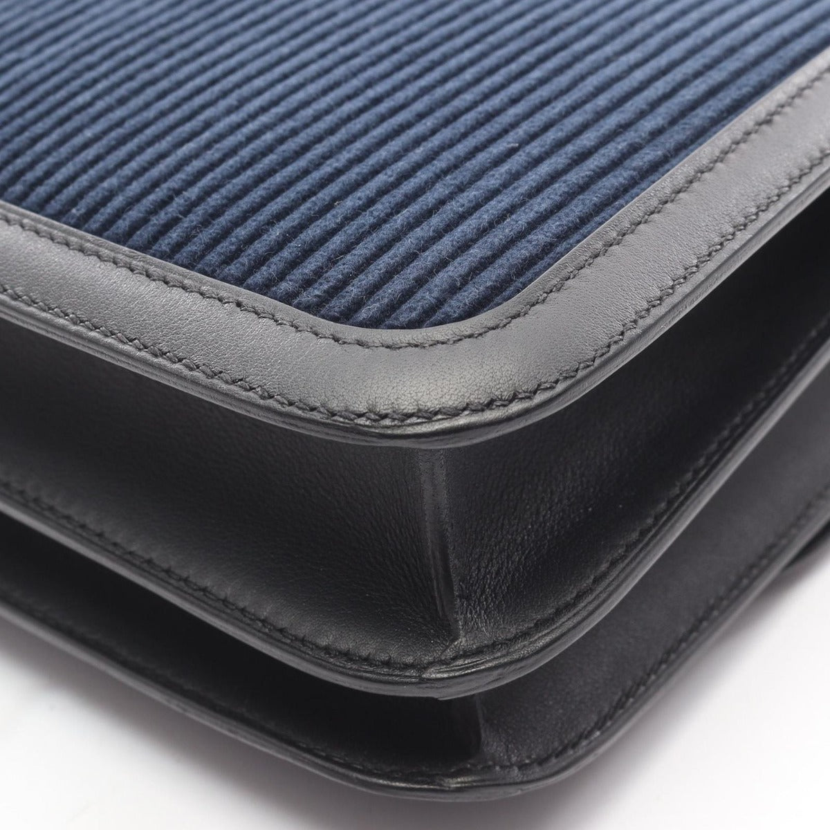 Hermes Shoulder Bag Constance 3 24 Blue Marine Black Navy — view 7