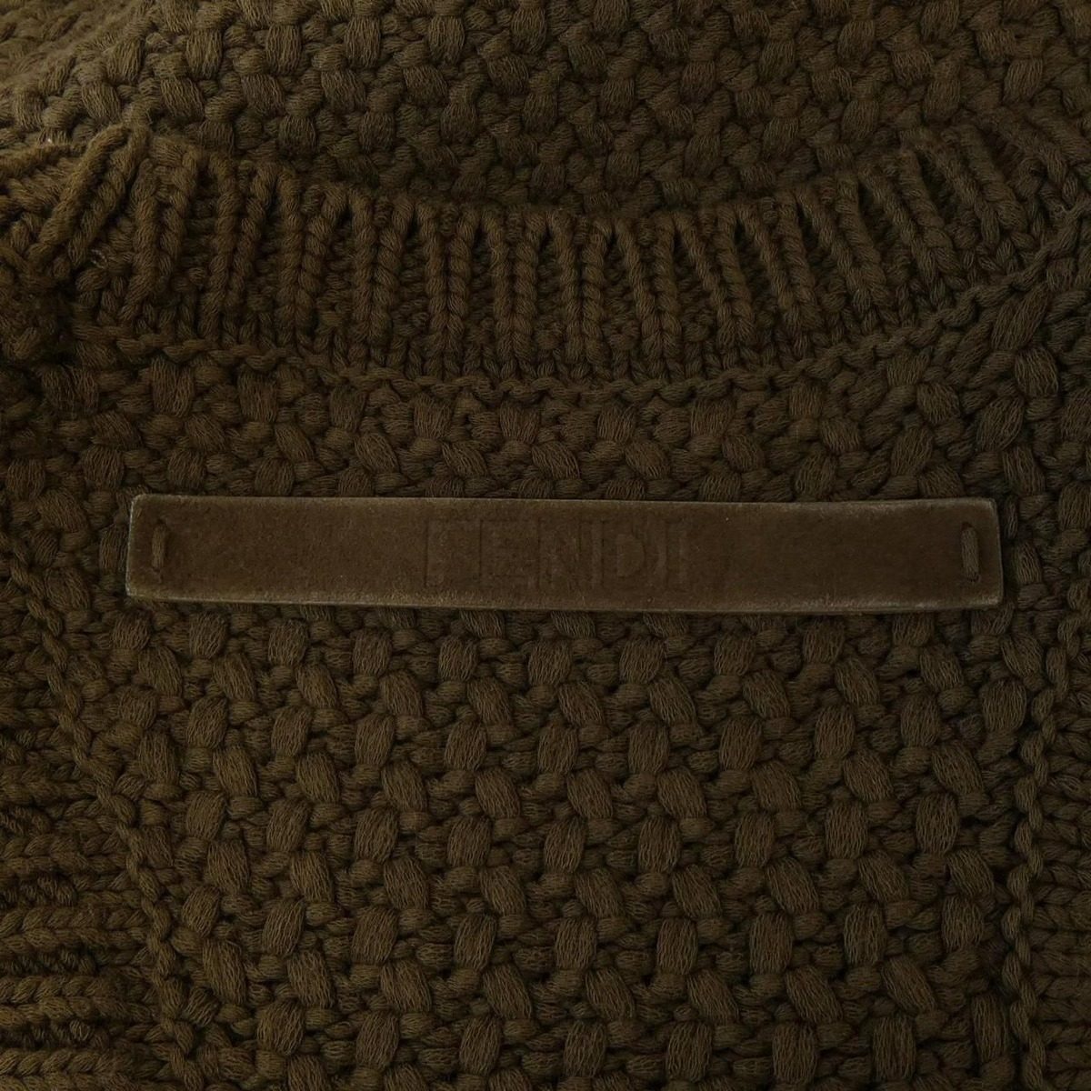 Fendi Abwf Vest Brown — view 8