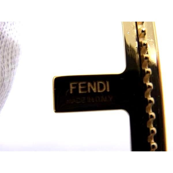 Fendi Bijoux Hair Clip Accessory Gold Fn1854 — view 4