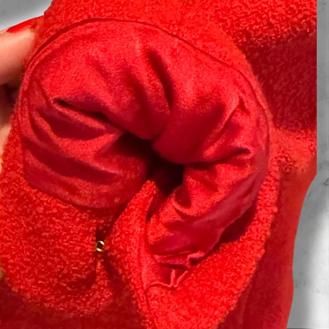 CHANEL Runway Tweed Jacket Skirt Set Iconic Wool Blend Suit Set Red 38