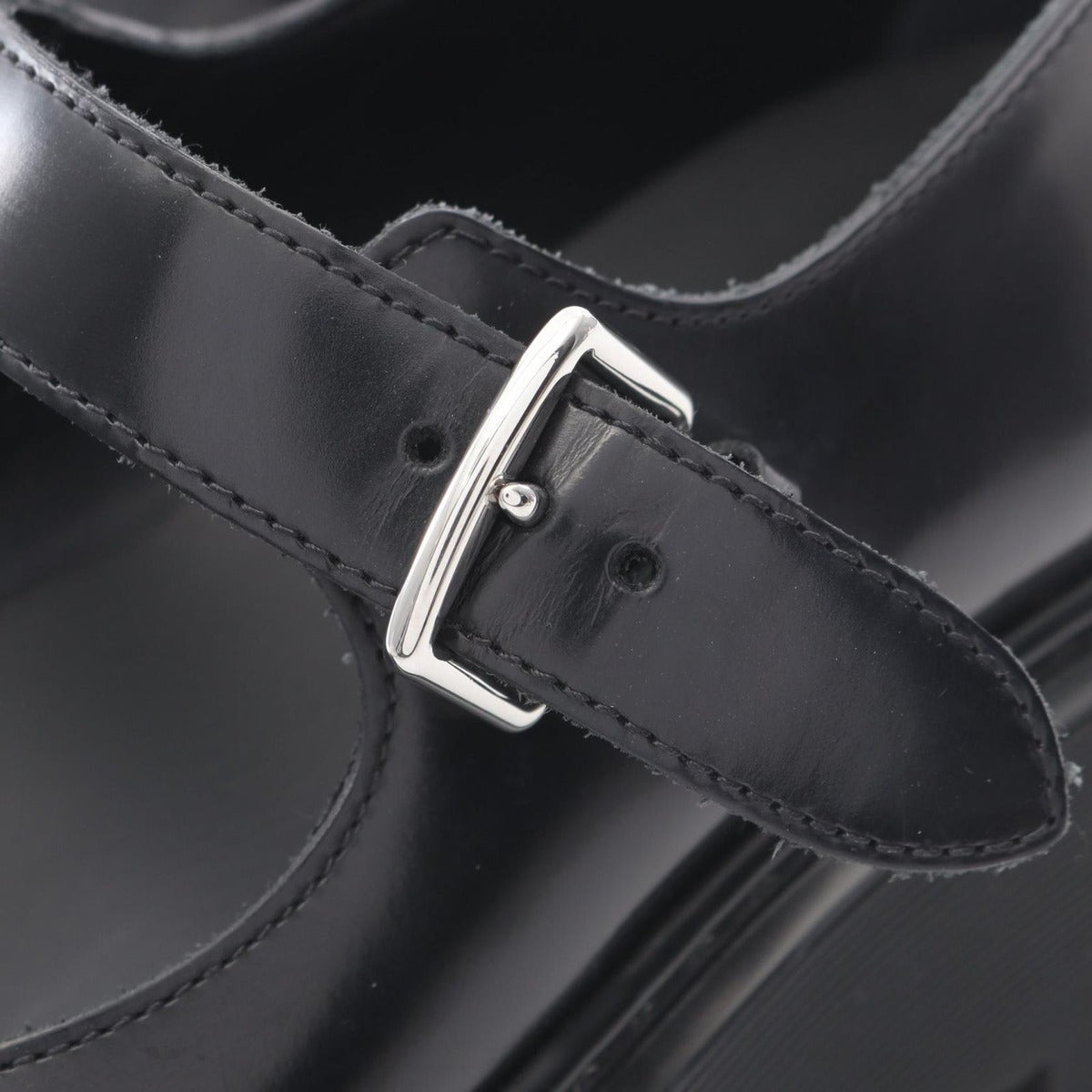 Hermes Dress Shoes Black Leather — view 11