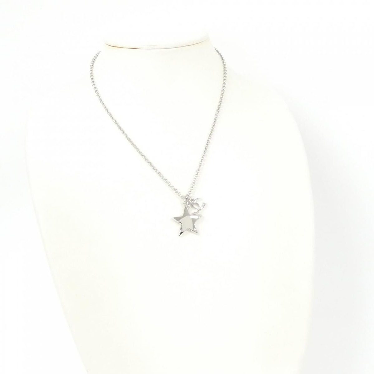 Chanel Necklace Silver — view 4