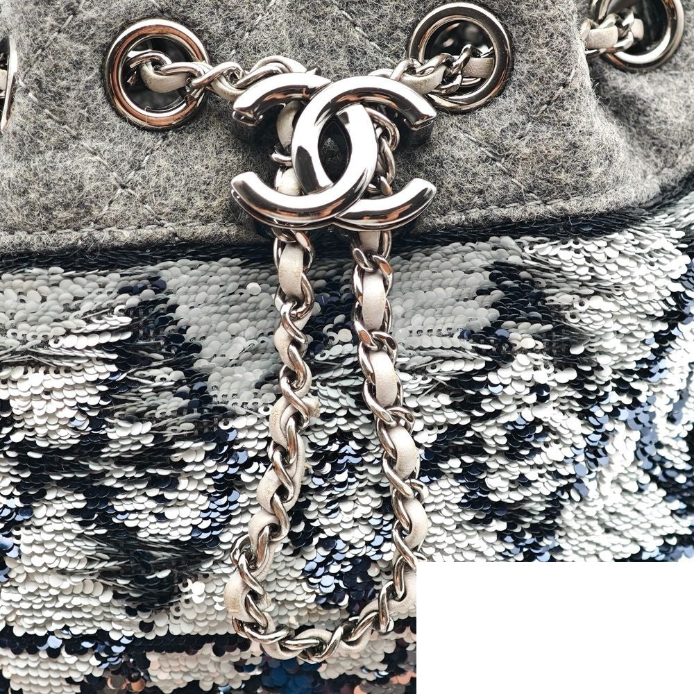 Chanel Shoulder Bag Wool