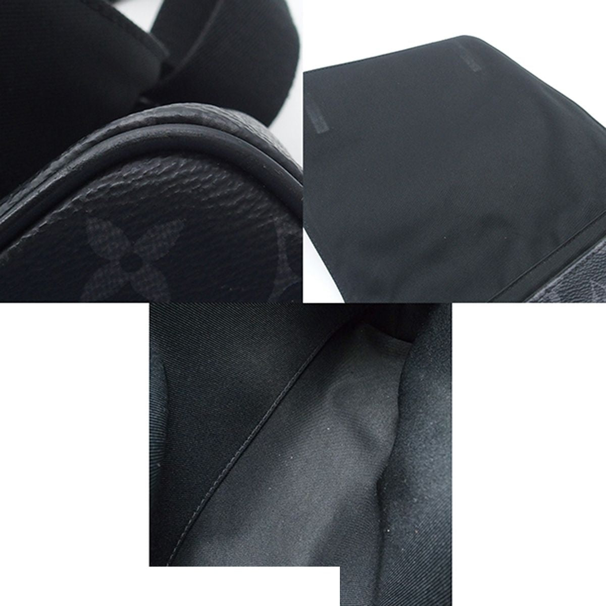 Louis Vuitton District PM Black Monogram Eclipse Shoulder Bag — view 8