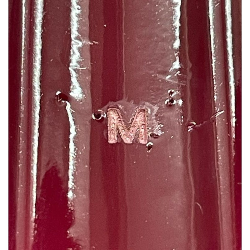 Gucci Square Bangle Size M Stamped V Burgundy — view 6