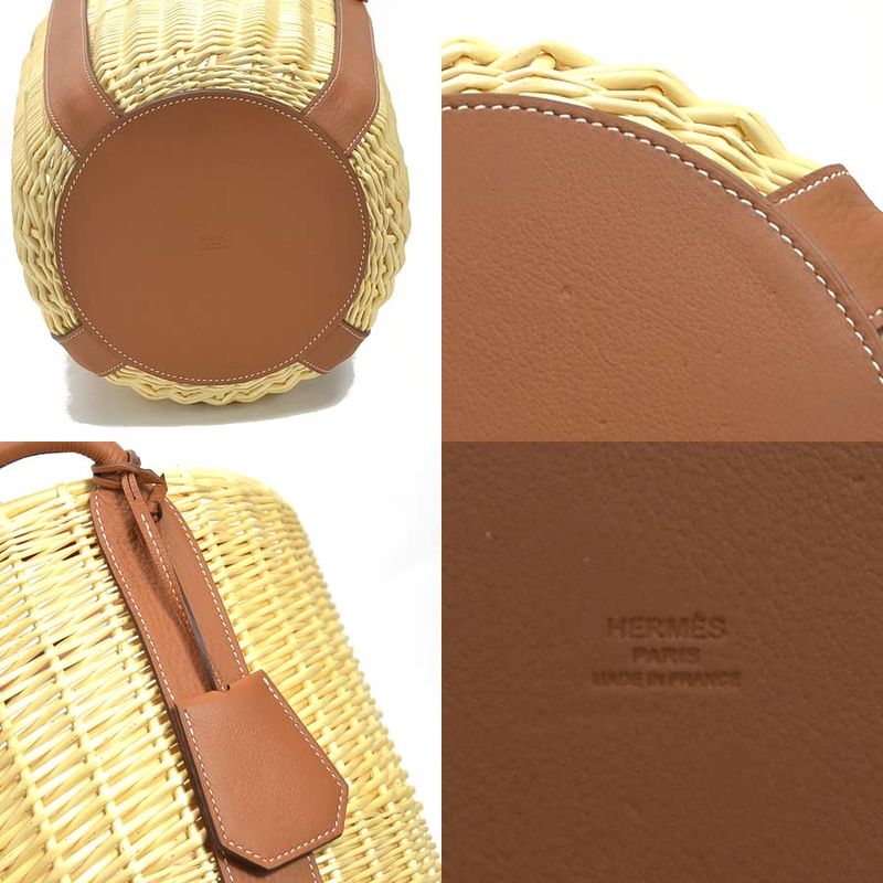 Hermes Picnic Basket Handbag A Walk In The Garden Pasiforia