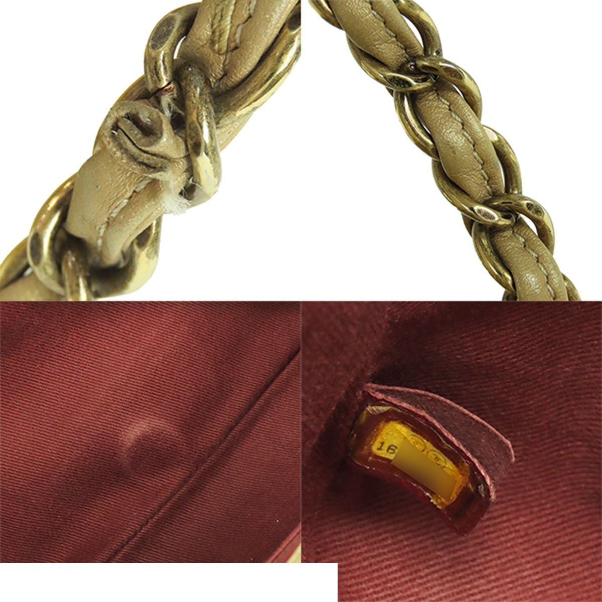 Chanel Paris Bombay Flap Gold Calfskin 2-Way Shoulder Bag — view 8