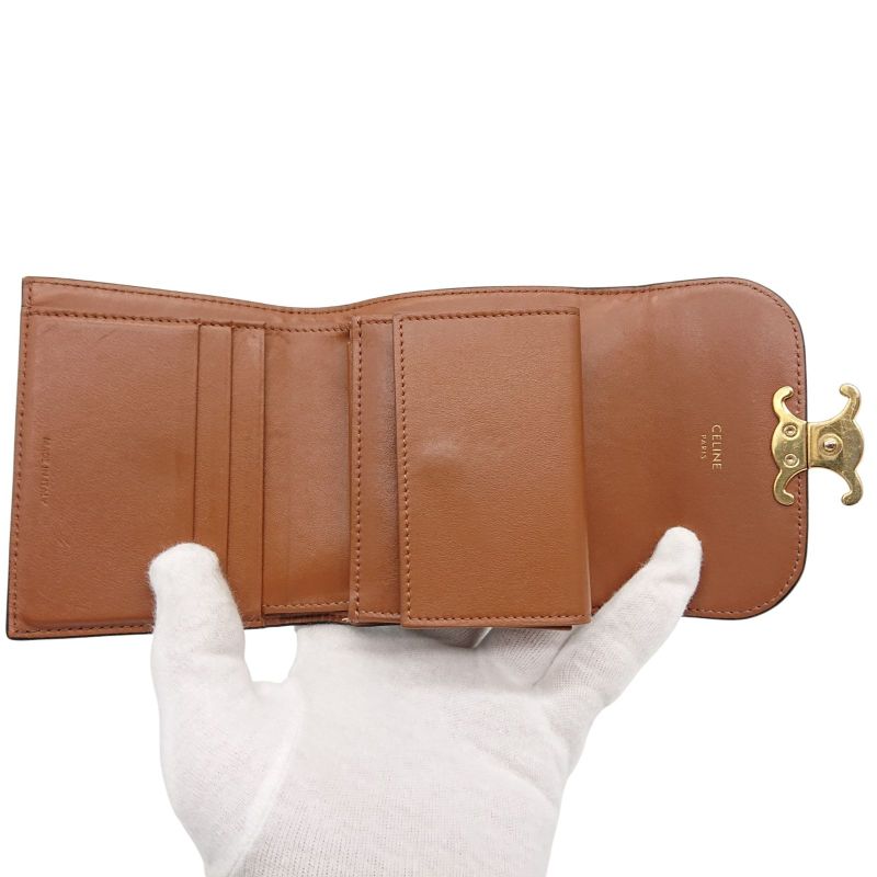 Celine Triomphe Folding Wallet Storage Bag With Box For Gift