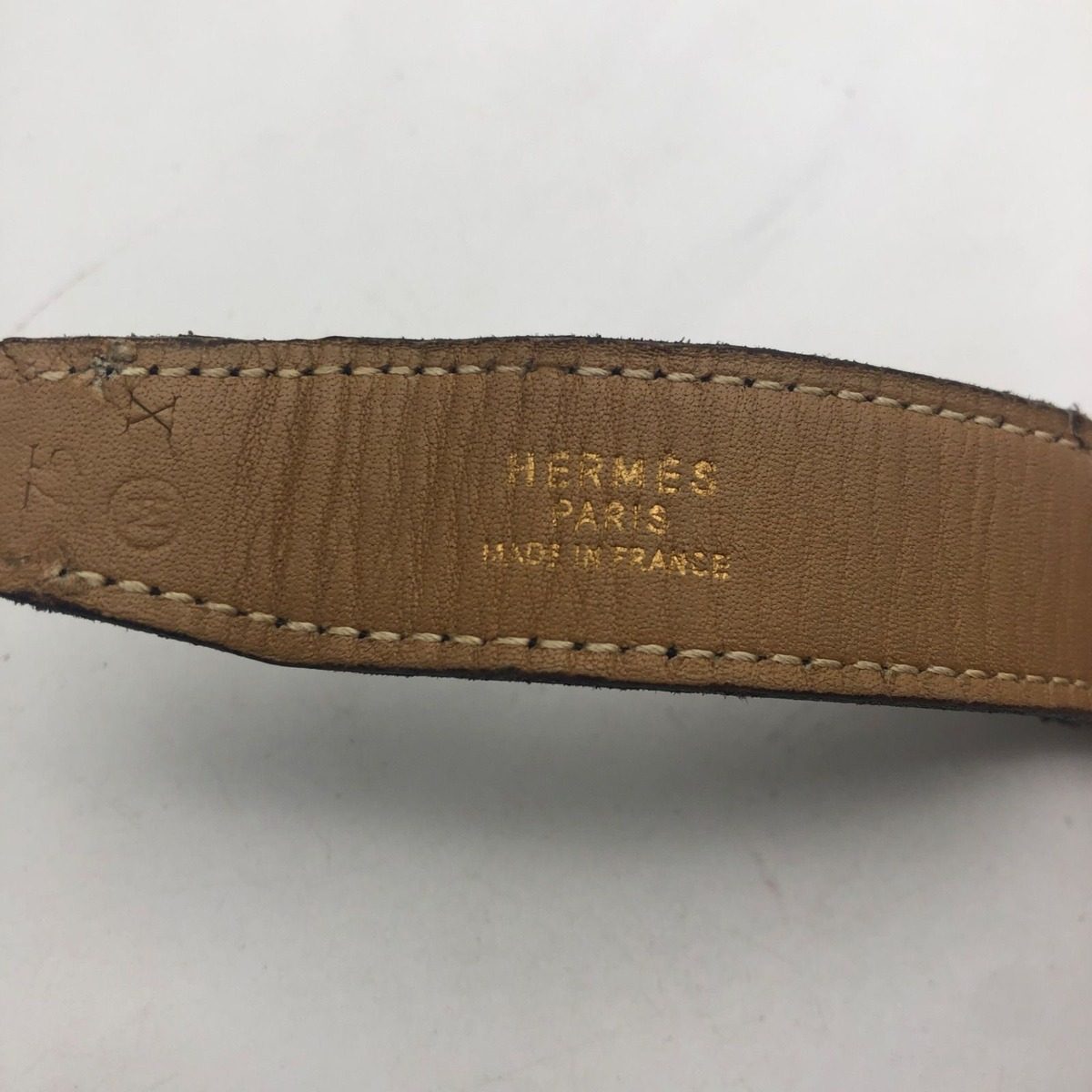 Hermes Belt Leather Black Gold Formal Suit — view 12