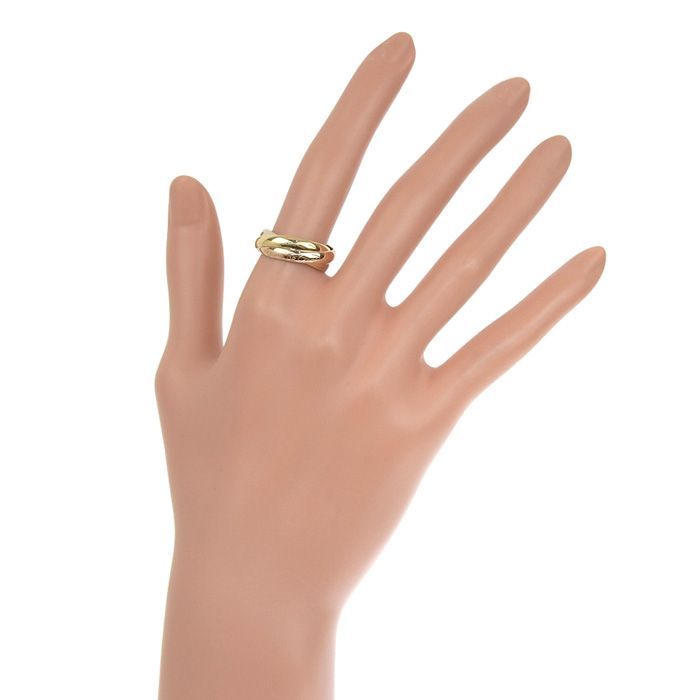 Cartier Trinity Ring Classic Model 18K Yellow Gold 18K White Gold 18K Pink Gold