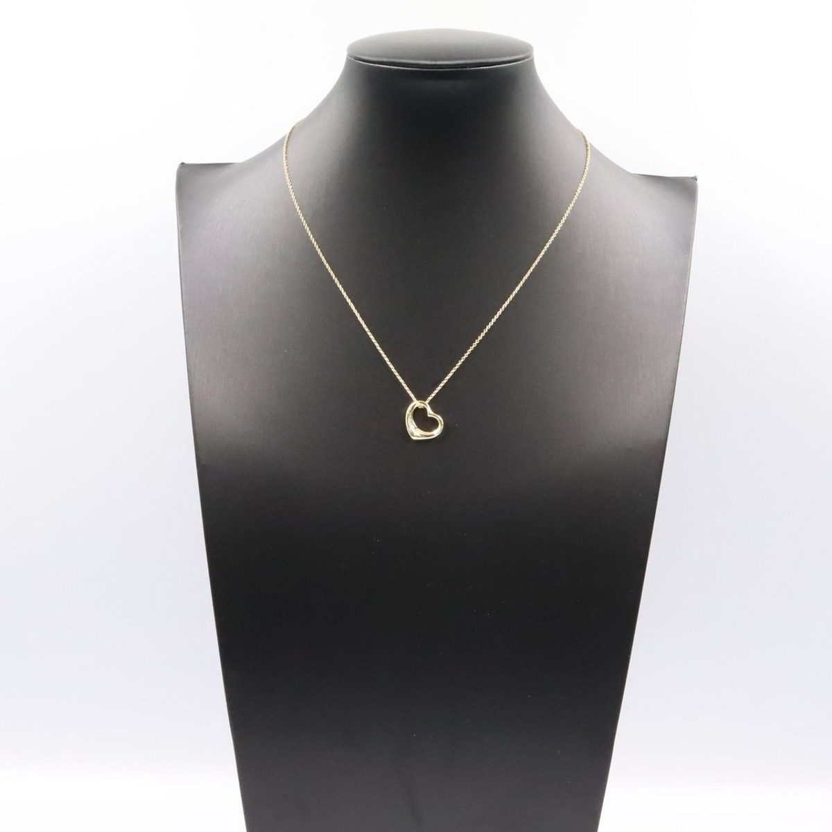 Tiffany & Co Necklace Open Heart 40 cm 18k Diamond — view 7