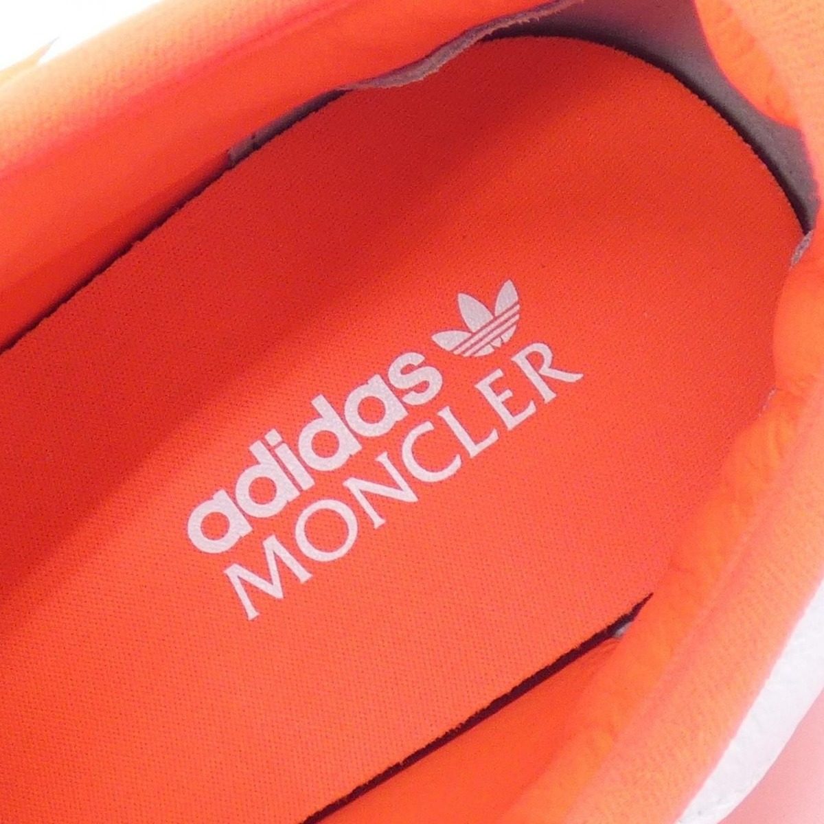 Moncler Adidas Sneakers Orange — view 6