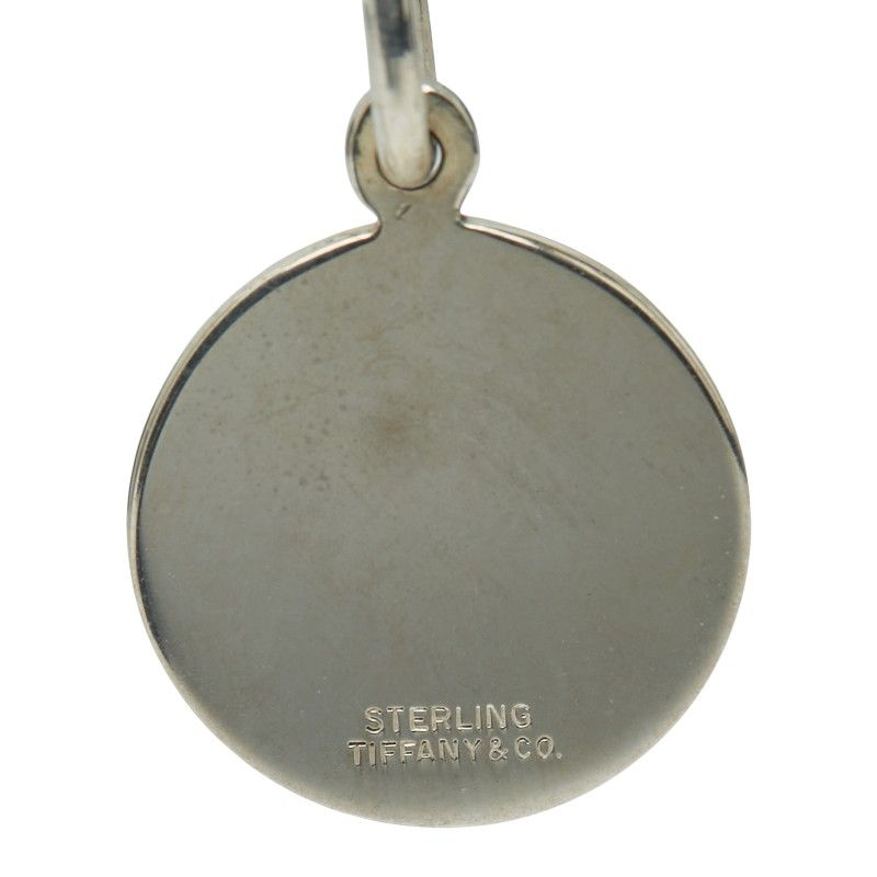 Tiffany & Co Round Tag Star Ring Silver Ladies Tiffany & Co