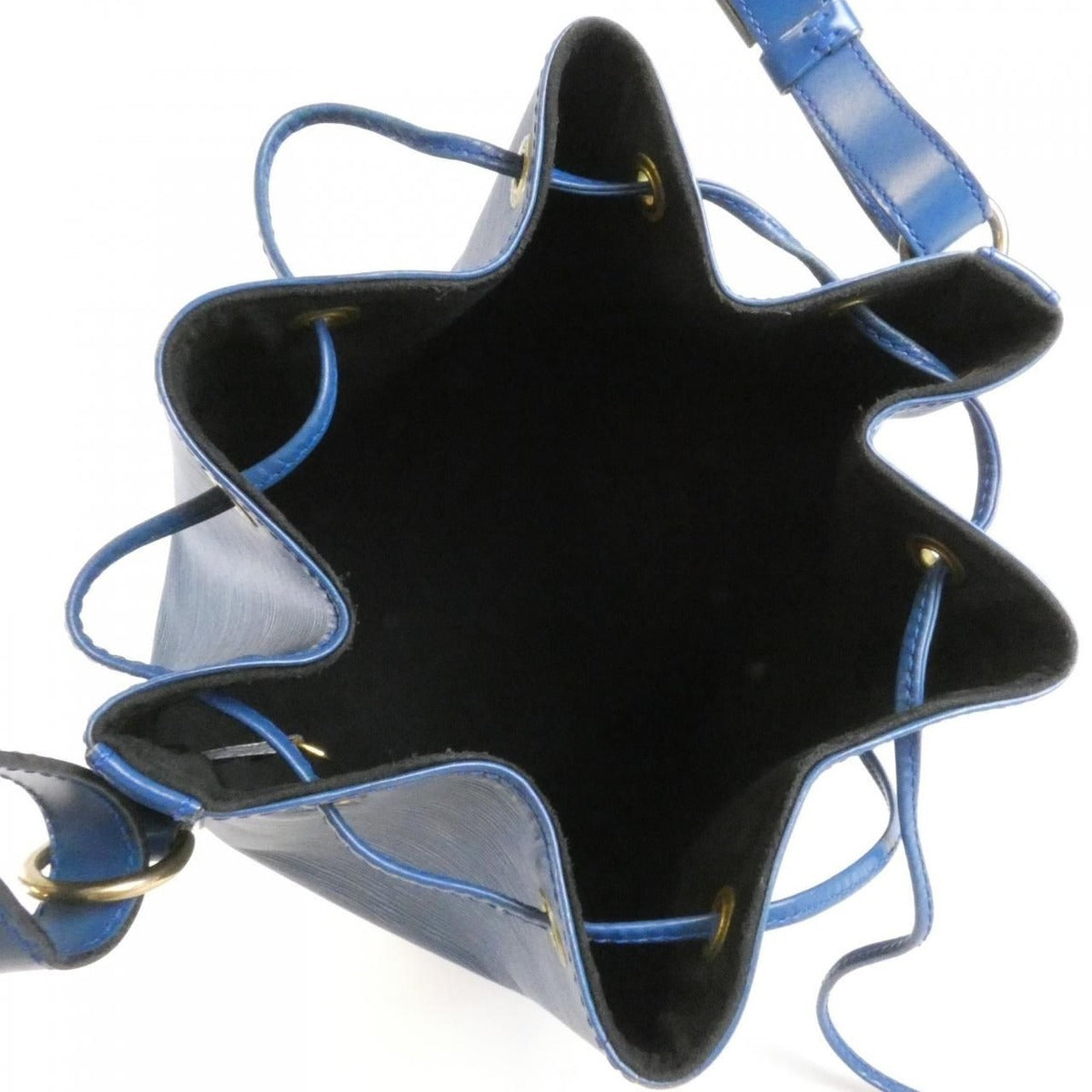 Louis Vuitton Epi Petit Noe Shoulder Bag Bleu — view 10