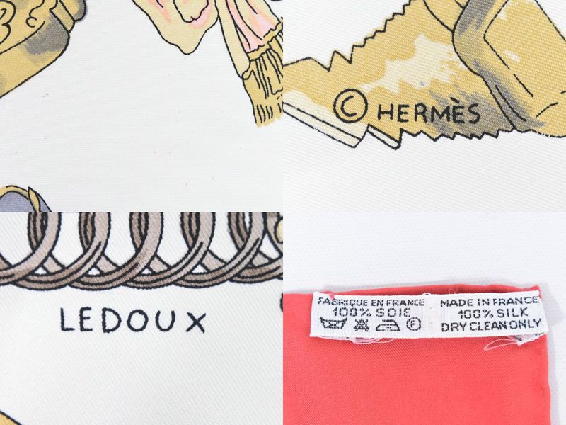 Authentic Hermes Scarf Carré 90 Reprise Riding Landscape Scarf Shawl Bandana