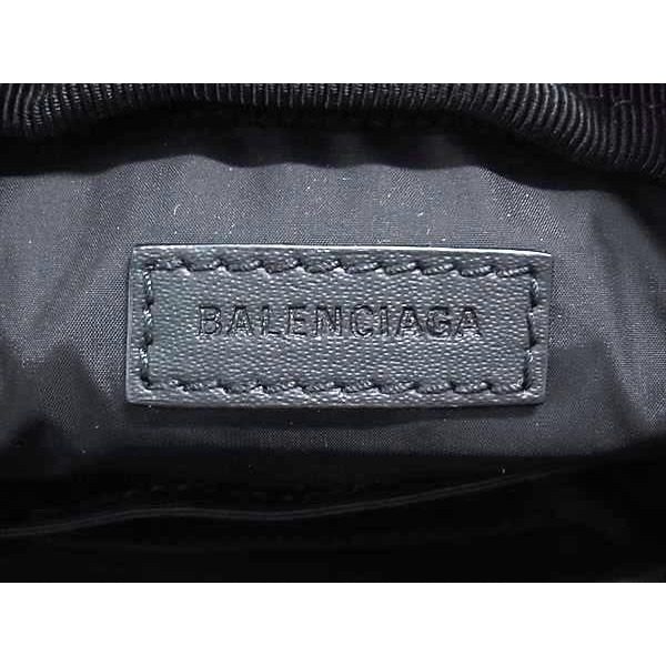 Balenciaga Nylon Canvas Sports Messenger Bag Shoulder Black — view 6