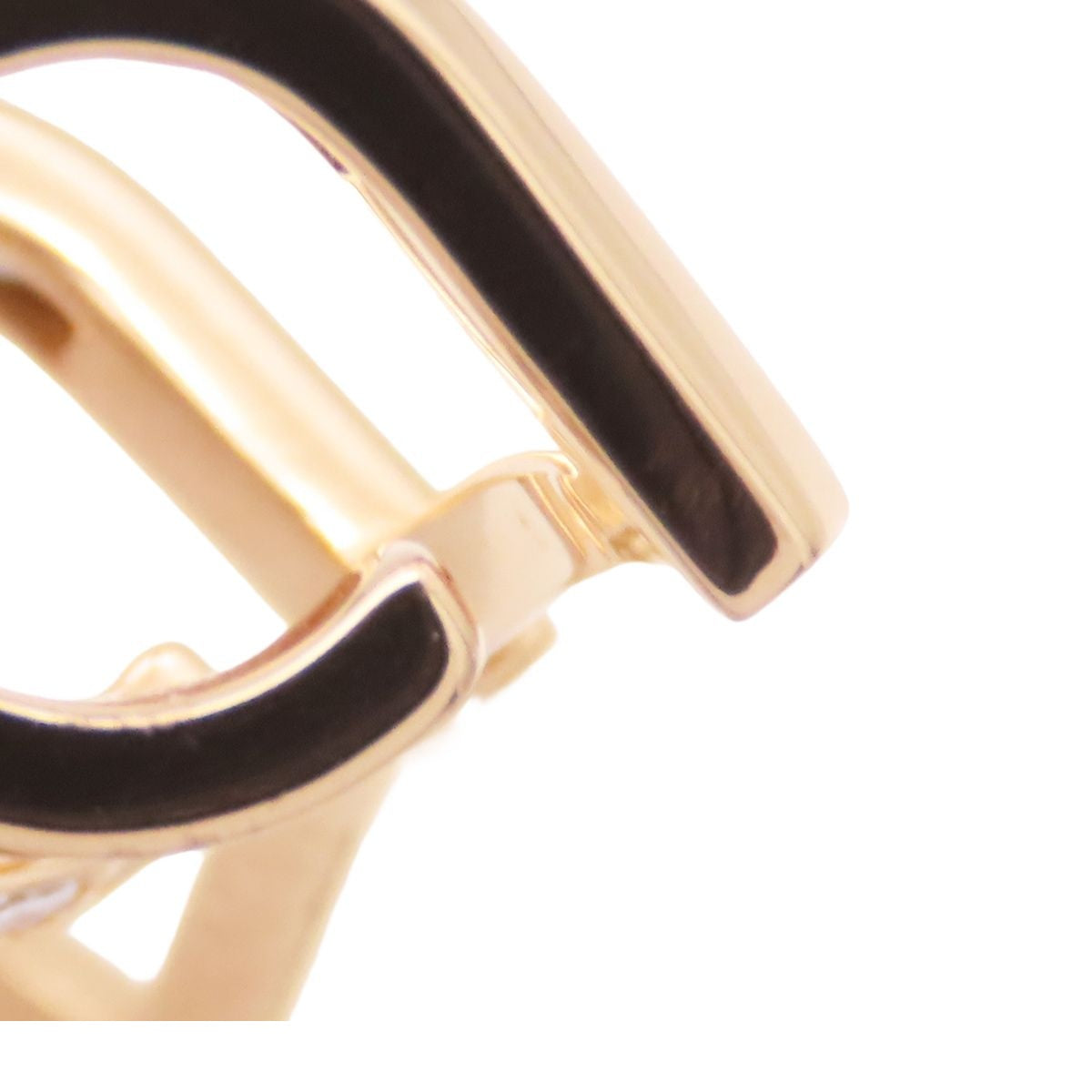 Tiffany & Co T Cuff Pink Gold 18k Diamond D Earrings — view 8