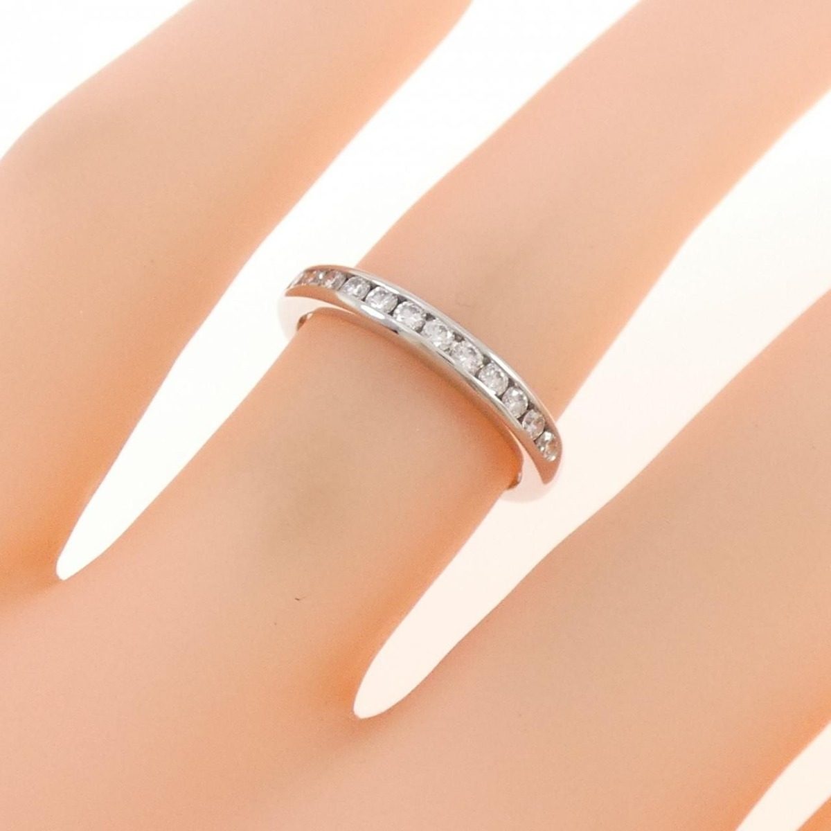 Tiffany & Co Half Circle Channel Setting Ring — view 6
