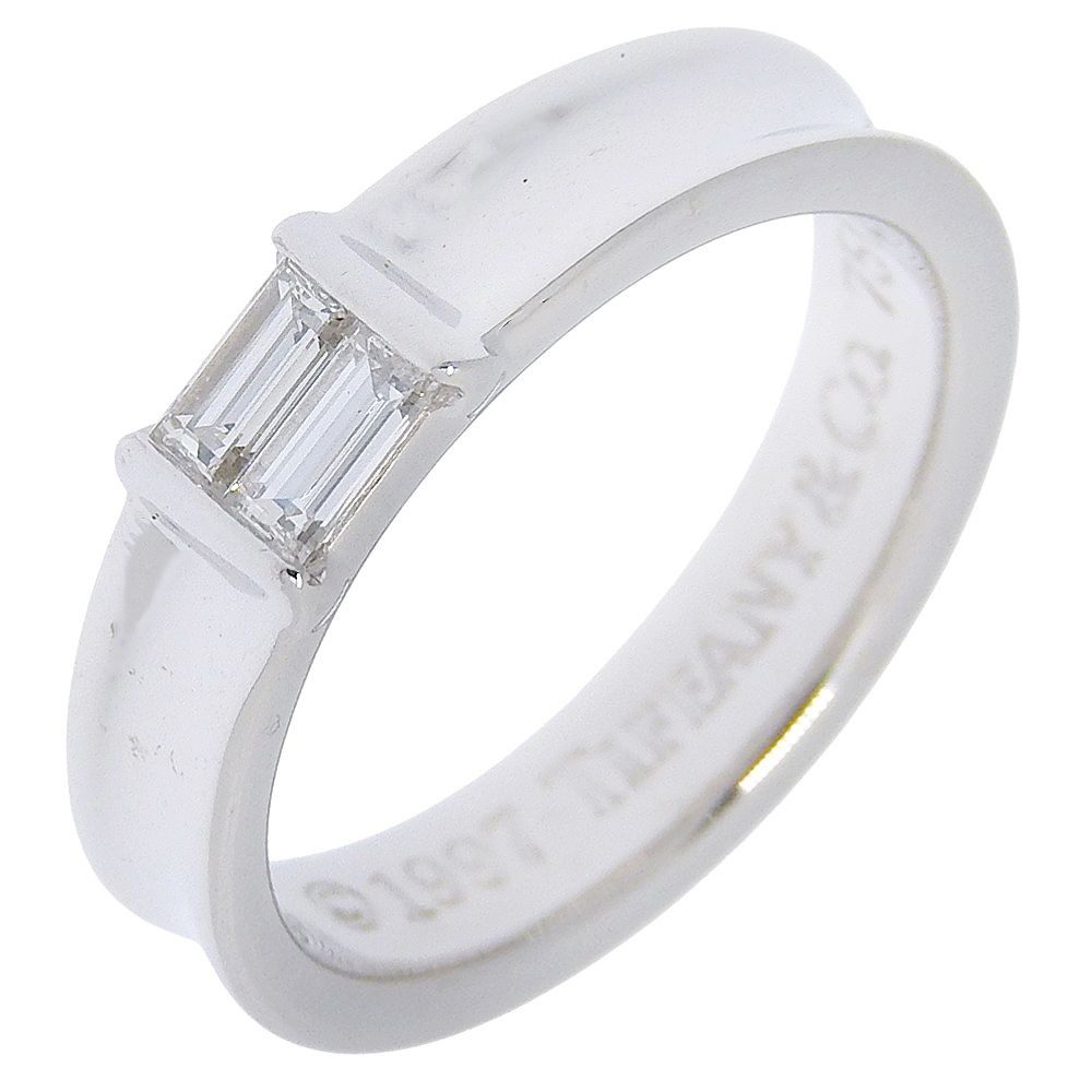 Tiffany & Co Stacking Gold Diamond Ring