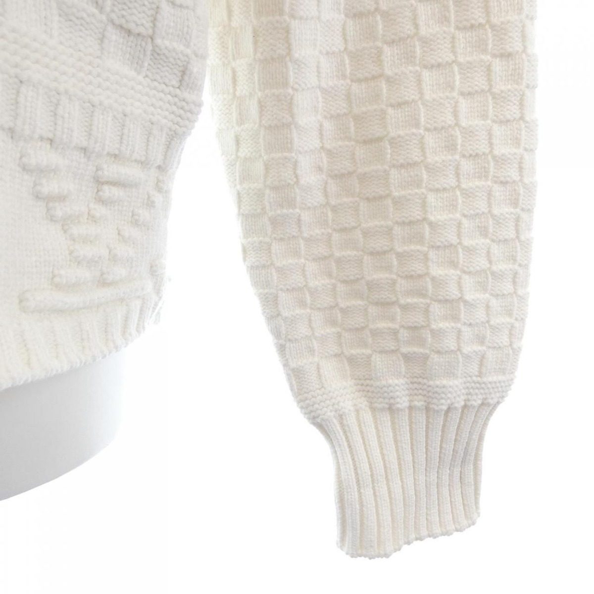 Louis Vuitton LV Damier Wool Blend Pullover Knit Sweater — view 6