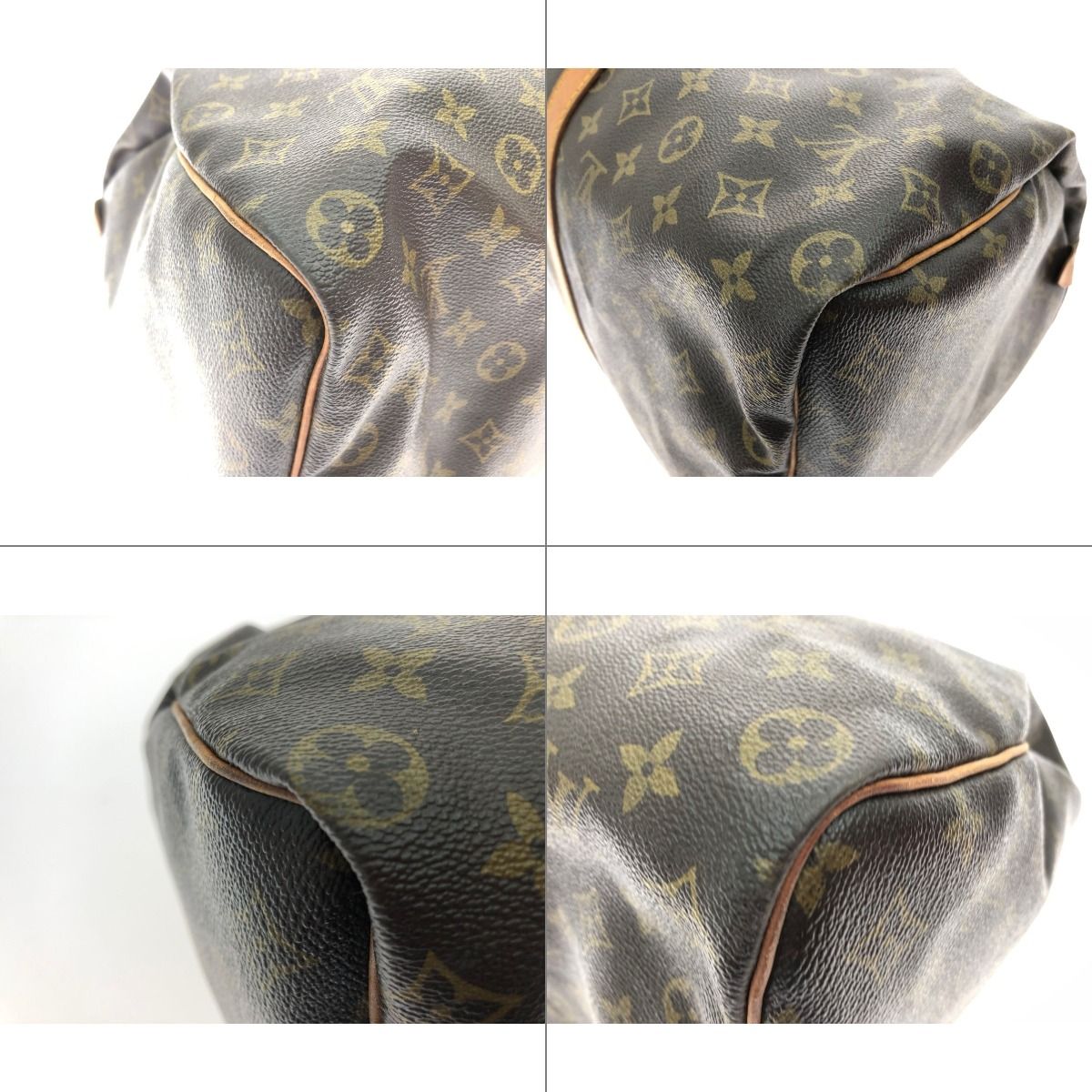 Louis Vuitton Unisex Boston Bag Monogram Keepall 50 Travel Bag