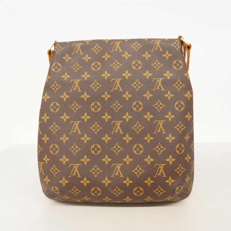Louis Vuitton Shoulder Bag Monogram Musette M51256 Brown Ladies