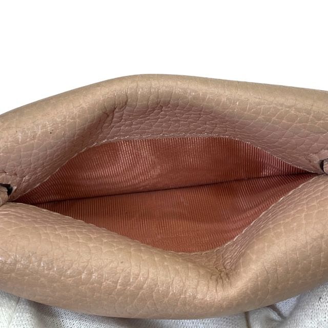 Gucci 745988 Horsebit Trifold Wallet Compact Wallet Leather Pink Logo Pink